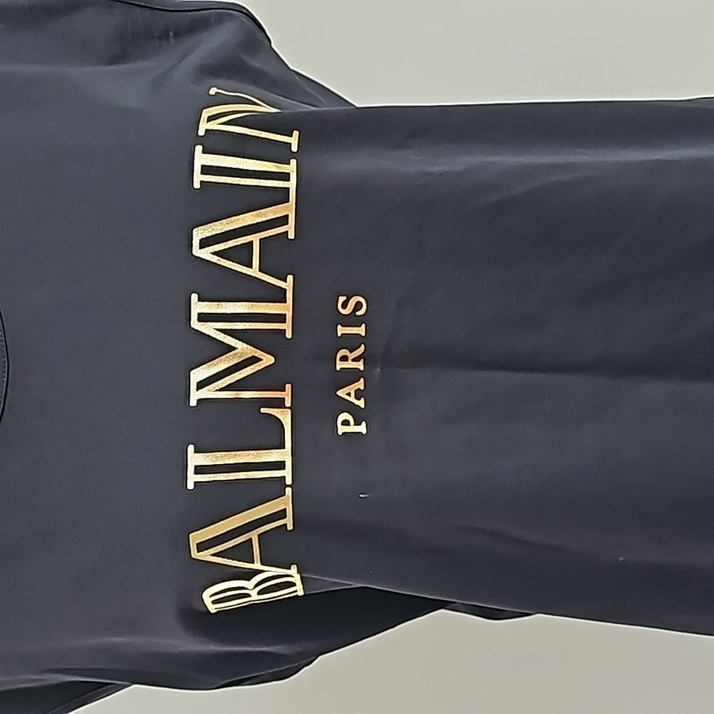 Balmain Button Shoulder Tee - Picture 2 of 9